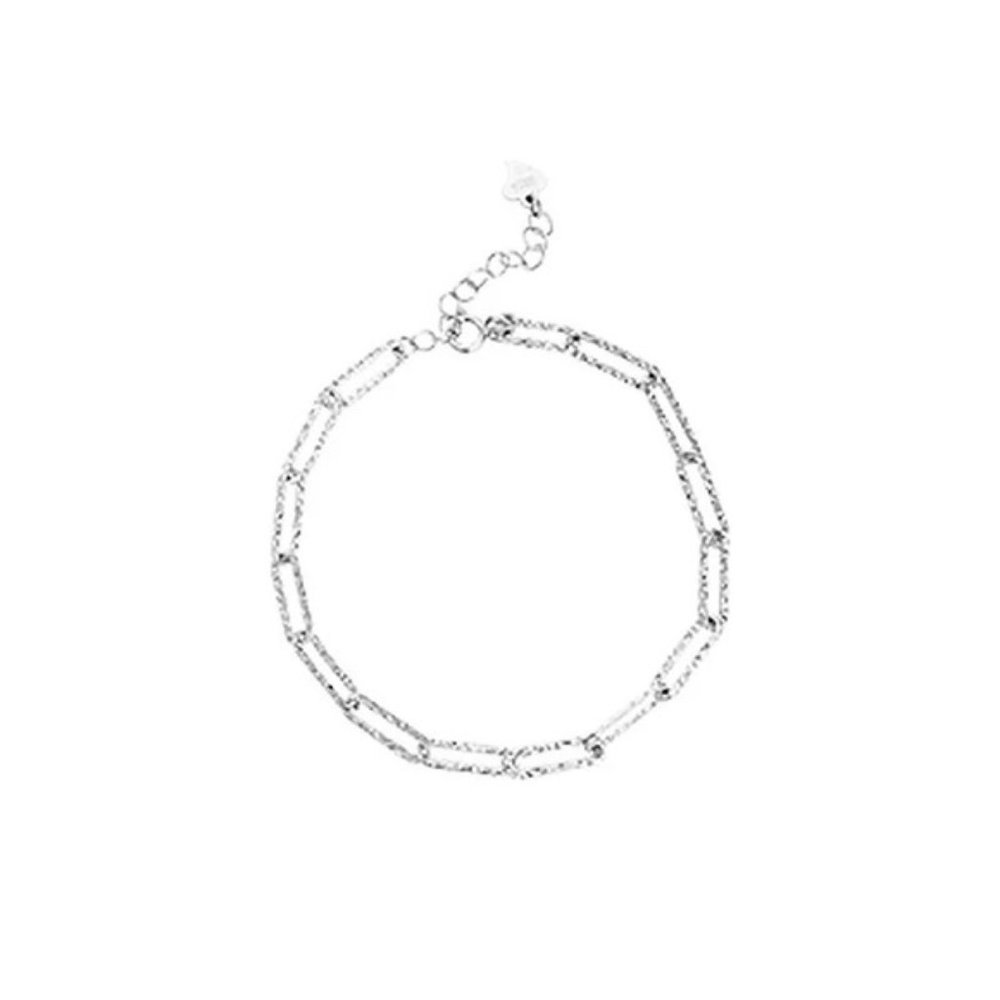 925 Sterling Silver Sparkling Chain Bracelet Female Ins Niche Design Lux… - Picture 2 of 2
